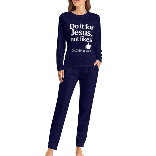 Do It For Him Women's Christian Pajamas - ClaimedbyGodDesigns