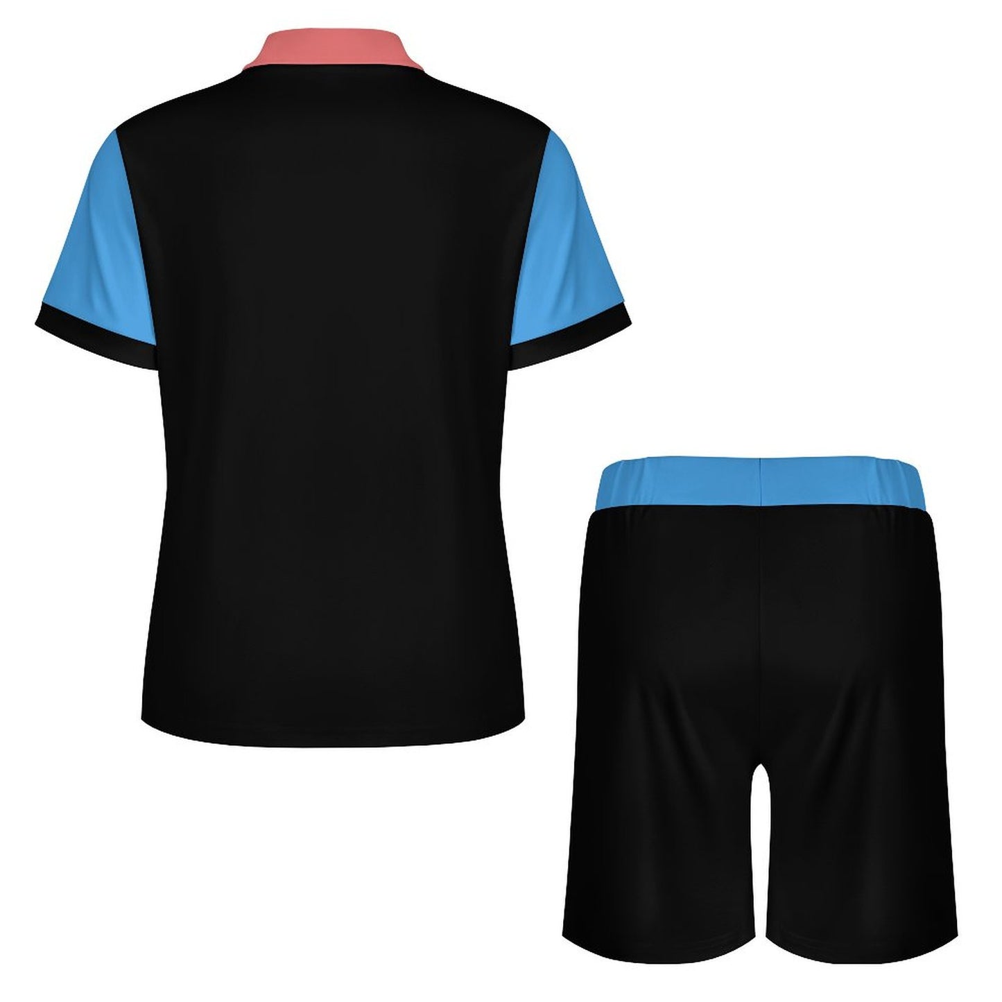 God Gifted Me Two Titles Dad And Step Dad And I Rock Them Both Men's Christian Casual Outfit Polo Set SALE-Personal Design