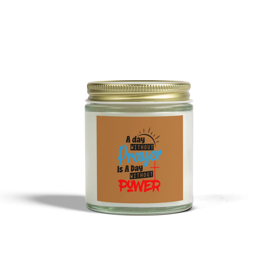 A Day Without Prayer Christian Scented Candle (4oz, 9oz)