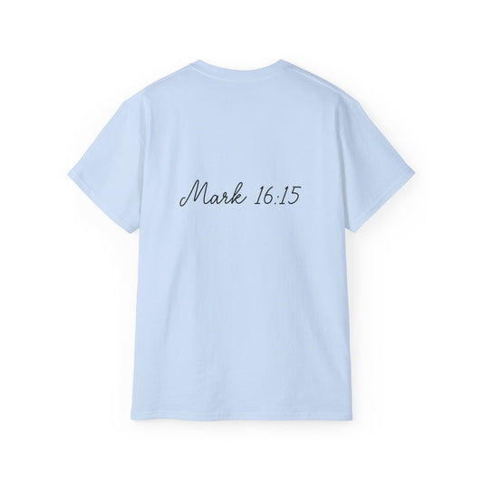 On A Mission From God Unisex Christian Ultra Cotton Tee Printify