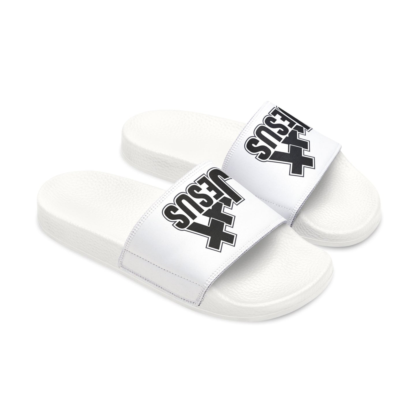 Youth Faith Inspired Removable - Strap Sandals, Comfortable Slides, Faith - Themed Summer Footwear, Holiday Gift, Everyday Use - ClaimedbyGodDesigns