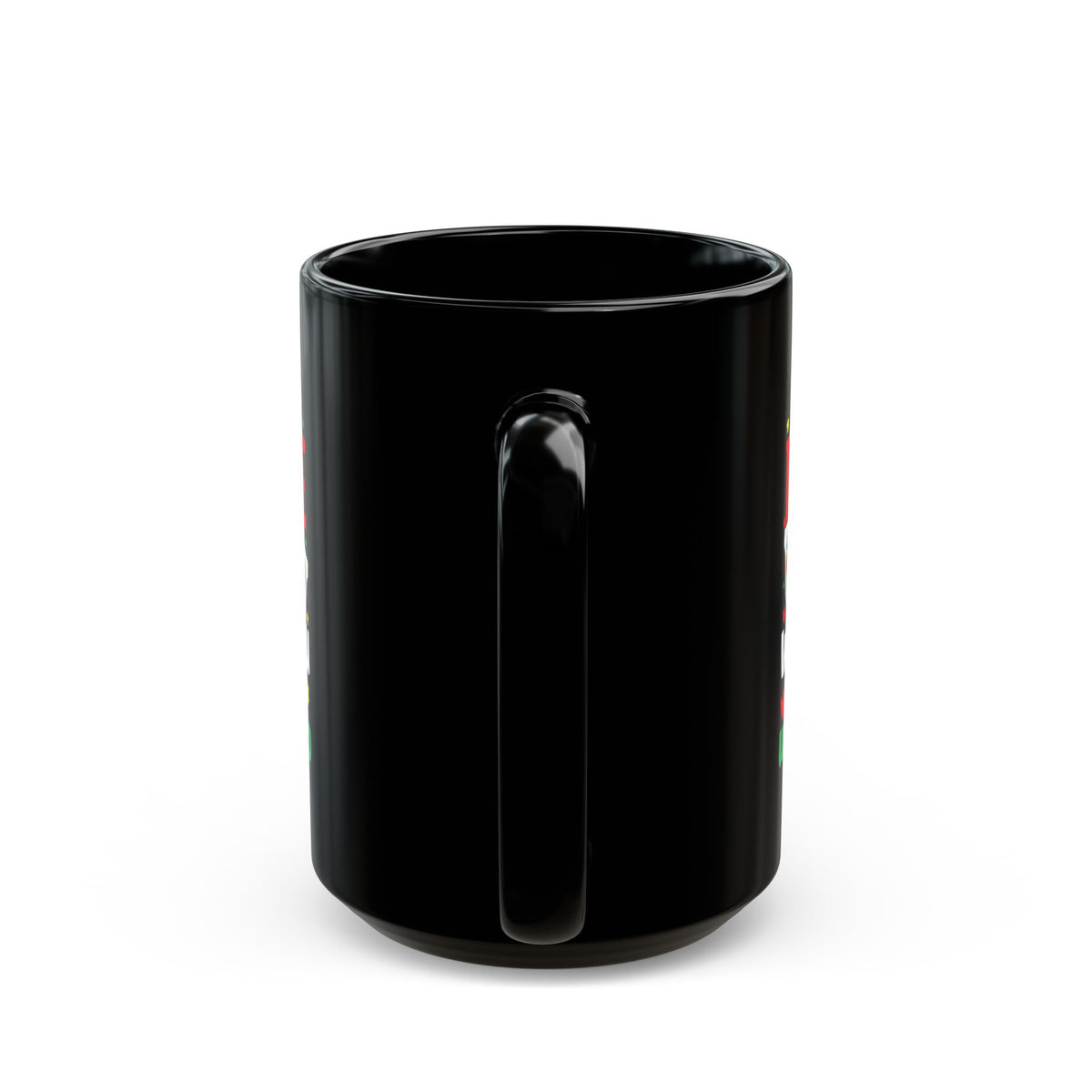 Colorful Autism Awareness Black Mug - 11oz & 15oz
