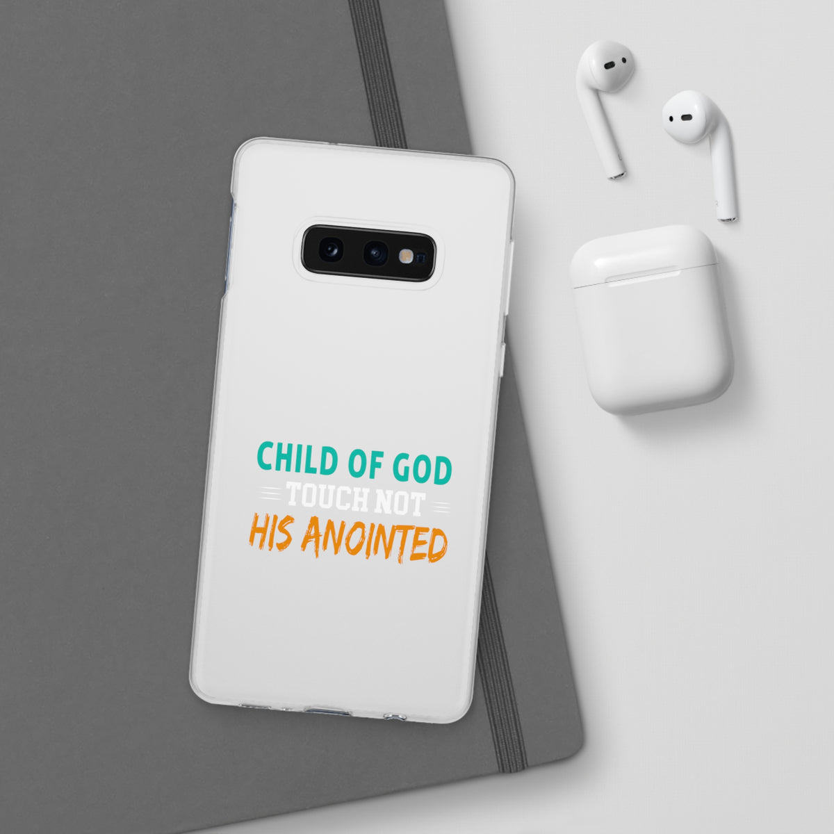 Child Of God Touch Not His Anointed Christian Flexi Phone Case Printify