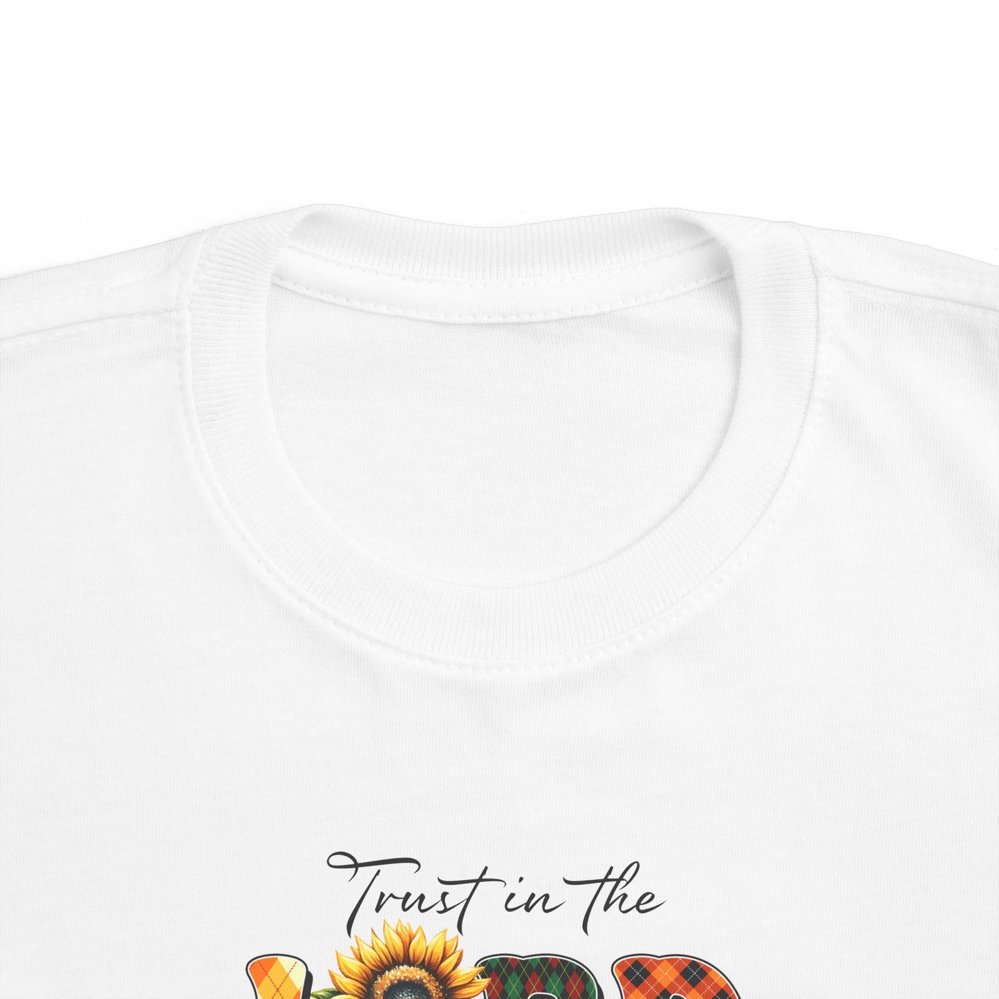Trust In The Lord With All Your Heart Toddler's Christian T-shirt Printify