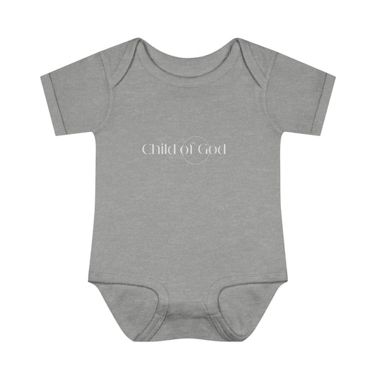 Child Of God Nutrition Facts Christian Baby Onesie Printify