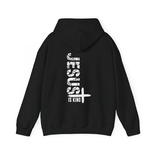 He Is KIng Unisex Christian Hooded Pullover Sweatshirt