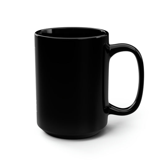 I'm Possible Redefined By God Black Ceramic Mug, 15oz Printify