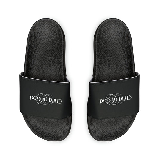 Child Of God Women's PU Christian Slide Sandals Printify