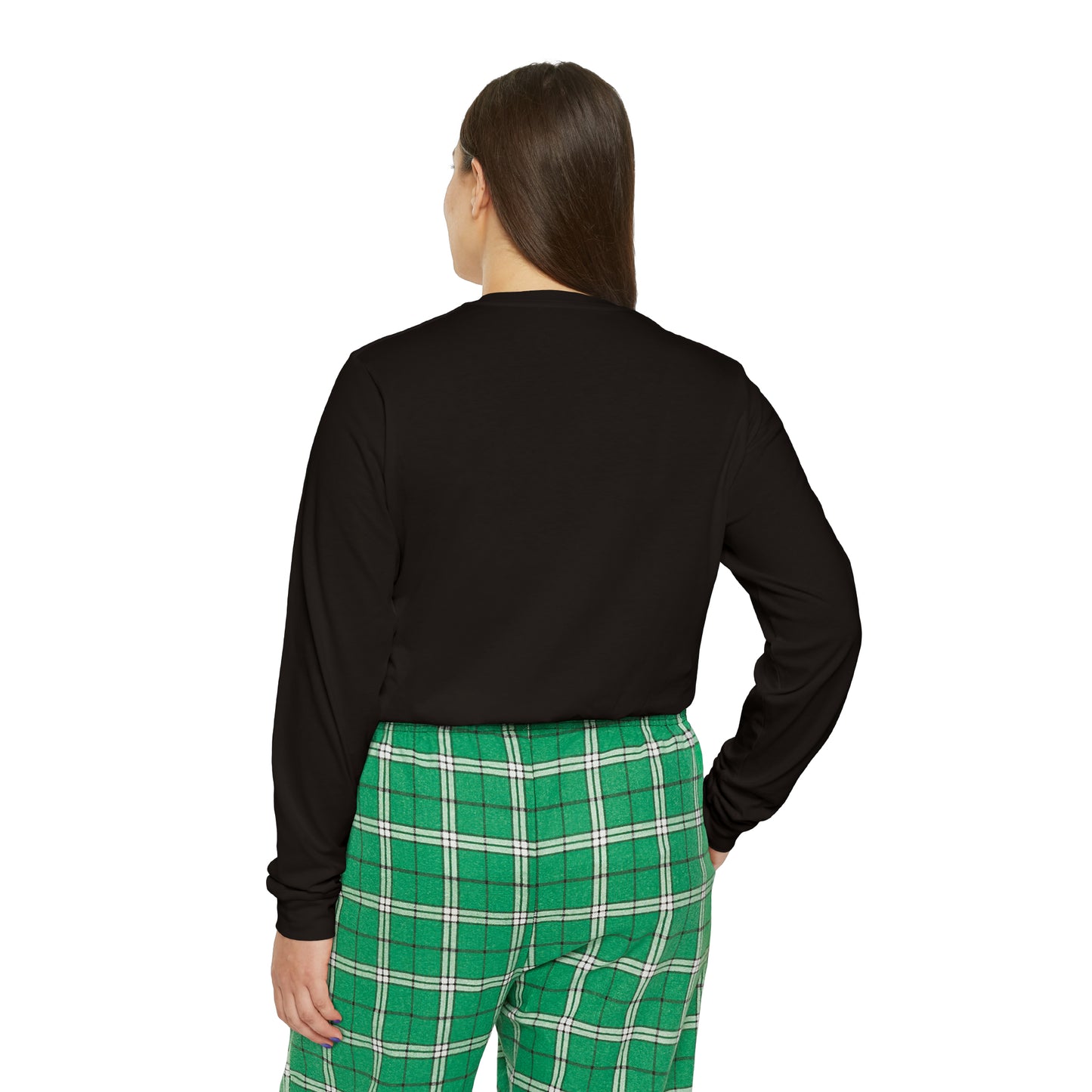 Proverbs 22:6 Raising My Tribe On His Vibes Women's Christian Long Sleeve Pajama Set