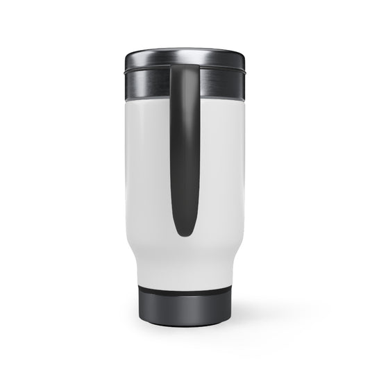 I Walk By Faith Not By Sight Travel Mug 14oz (Style 2)