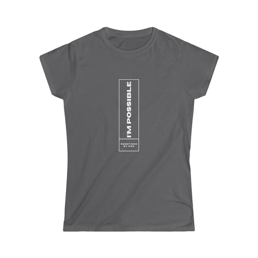 I'm Possible Redefined By God Women's T-shirt Printify
