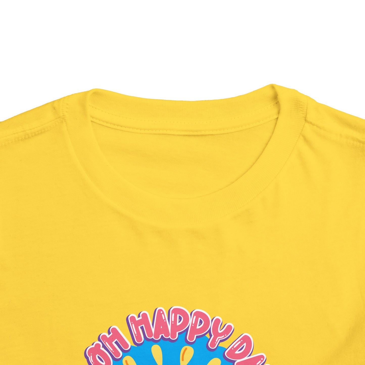 Oh Happy Day When Washed My Sins Away Christian Toddler T-Shirt