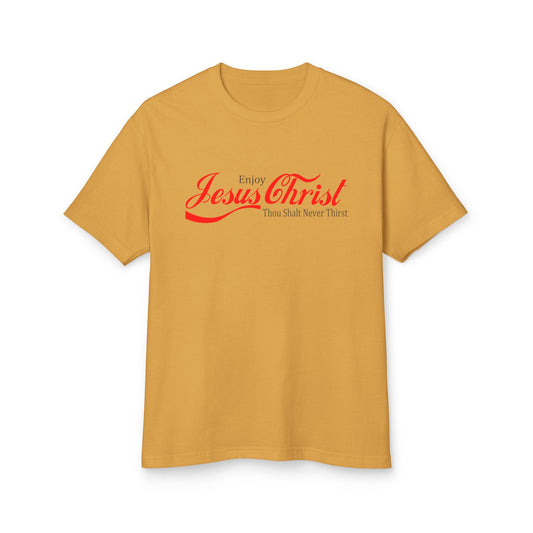 Enjoy Him Unisex Christian Garment-Dyed Heavyweight Cotton T-Shirt