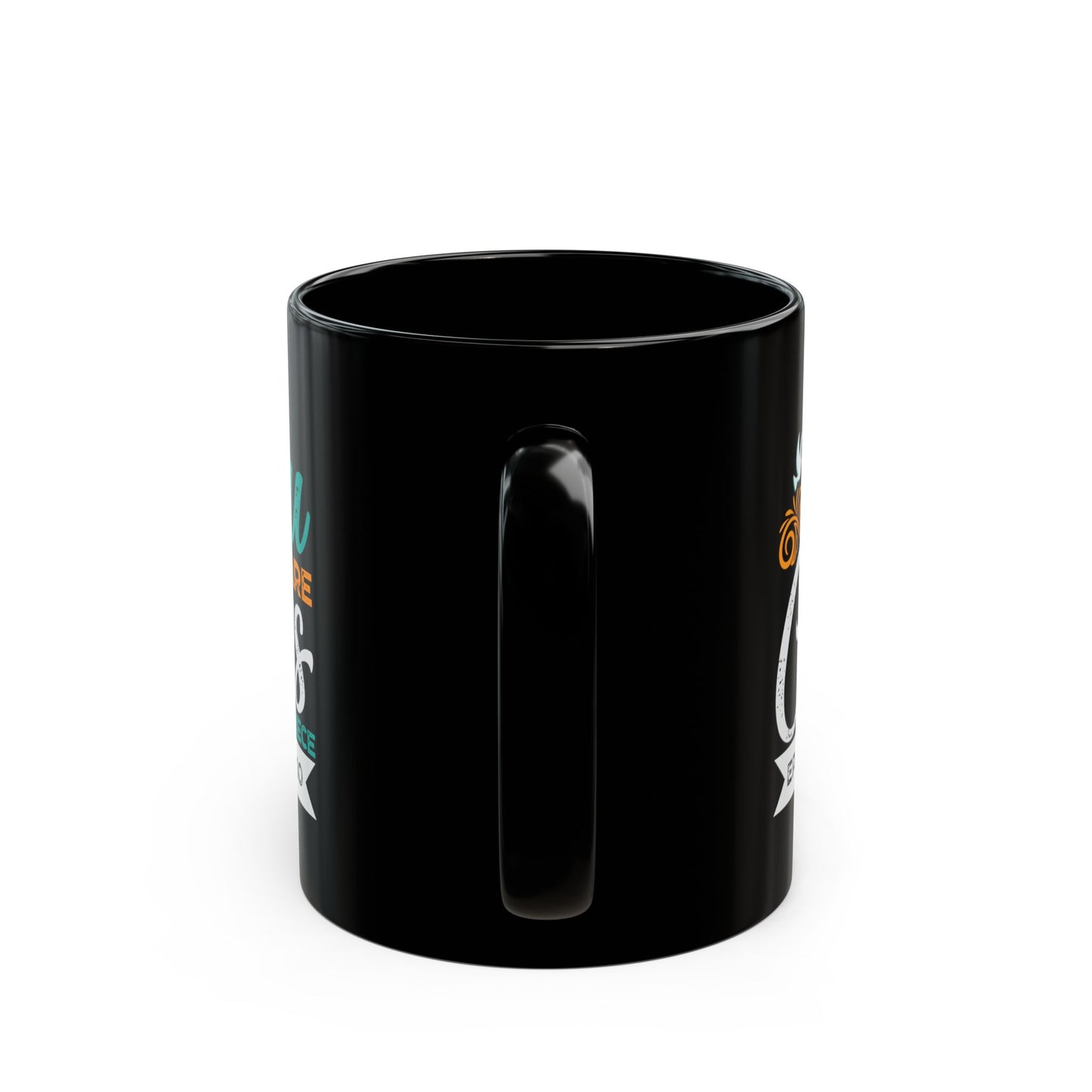 You Are His Masterpiece Black Ceramic Mug 11oz (double sided print)