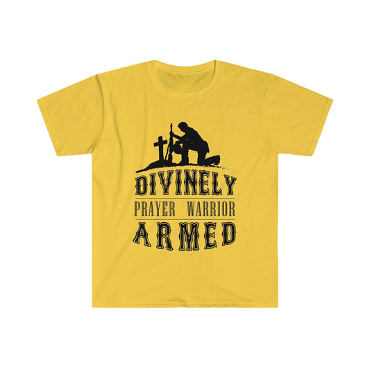 divinely armed prayer warrior Unisex T-shirt