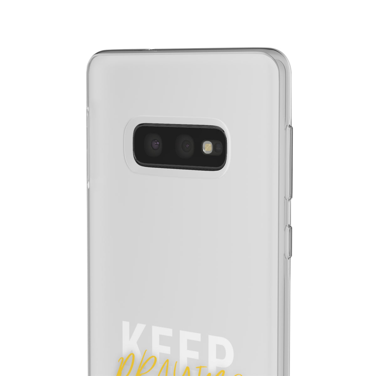 Keep Praying Christian Flexi Phone Case Printify