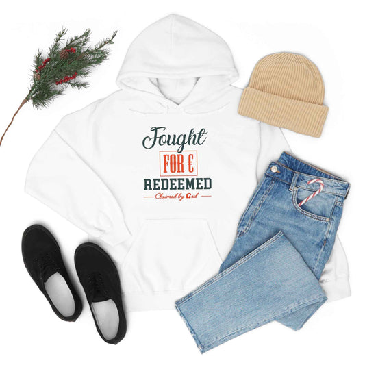 Fought For and Redeemed Unisex Hooded Sweatshirt