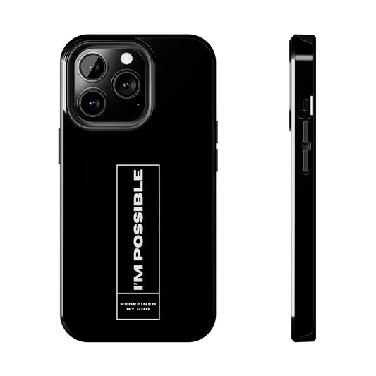 I'm Possible Redefined By God Christian Phone Tough Phone Cases, Case-Mate Printify