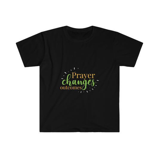 Prayer Changes Outcomes T-shirt - ClaimedbyGodDesigns