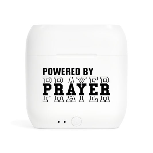 Powered By Prayer Essos Christian Wireless Earbuds