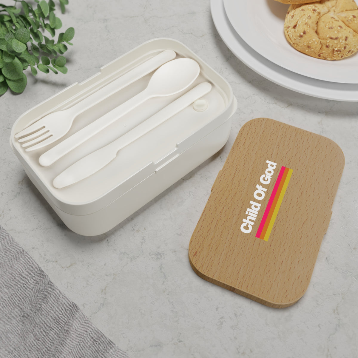 Child Of God Christian Bento Lunch Box Printify