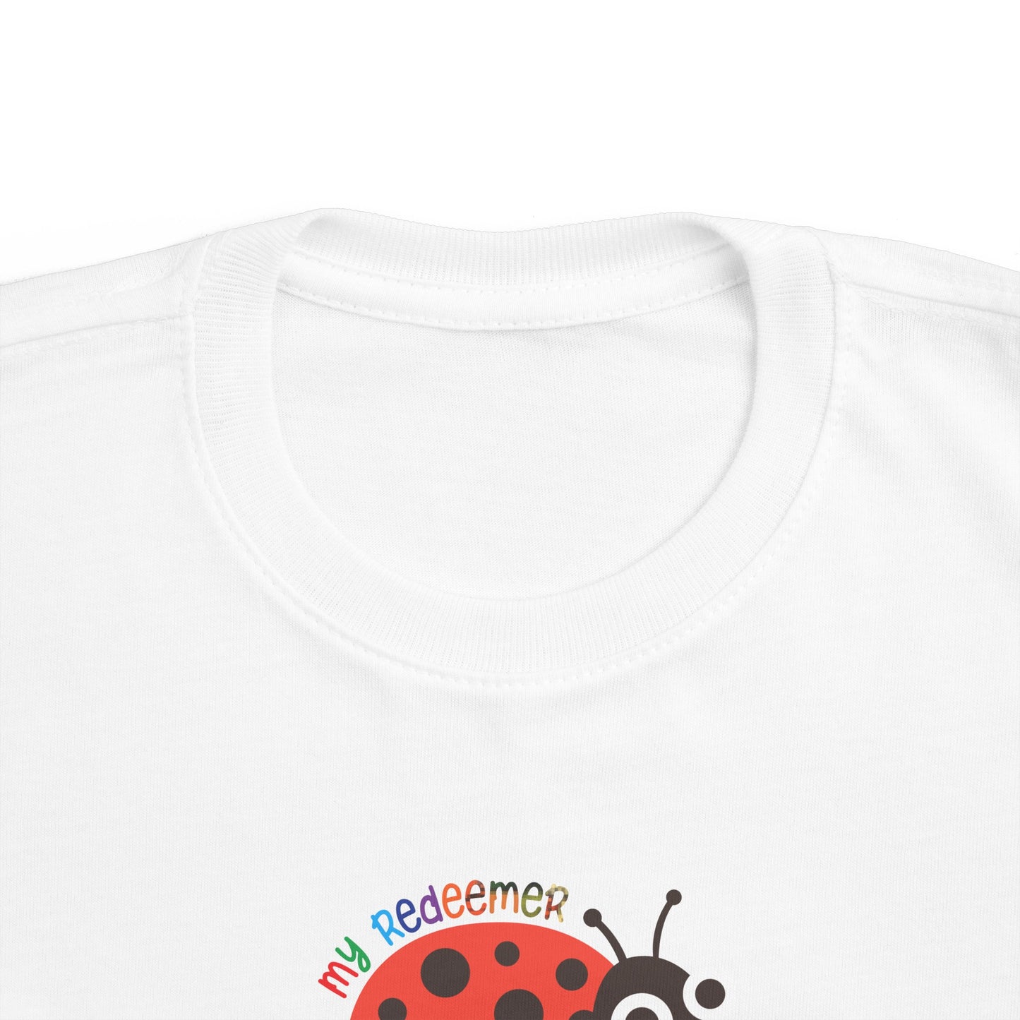 My Redeemer Lives Toddler's Christian T-shirt Printify