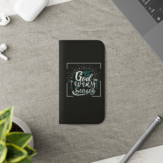 In Every Season Phone Flip Cases - ClaimedbyGodDesigns