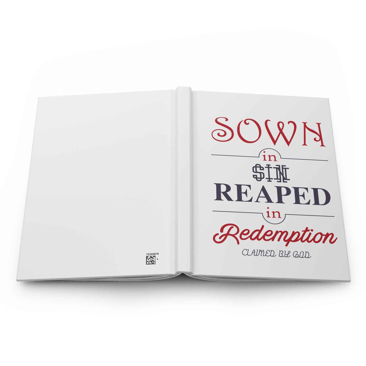 Sown in Sin Hardcover Journal Matte