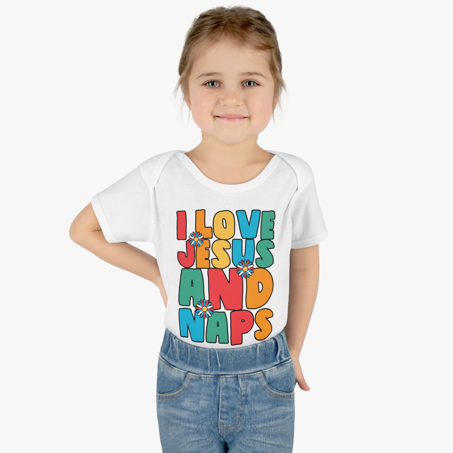 I Love Jesus And Naps Christian Baby Onesie Printify
