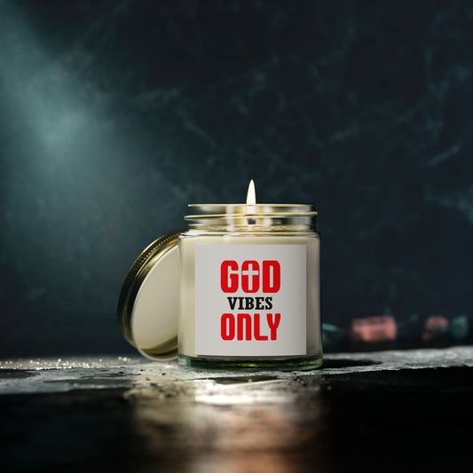 Vibes Only Christian Scented Candle (4oz, 9oz)