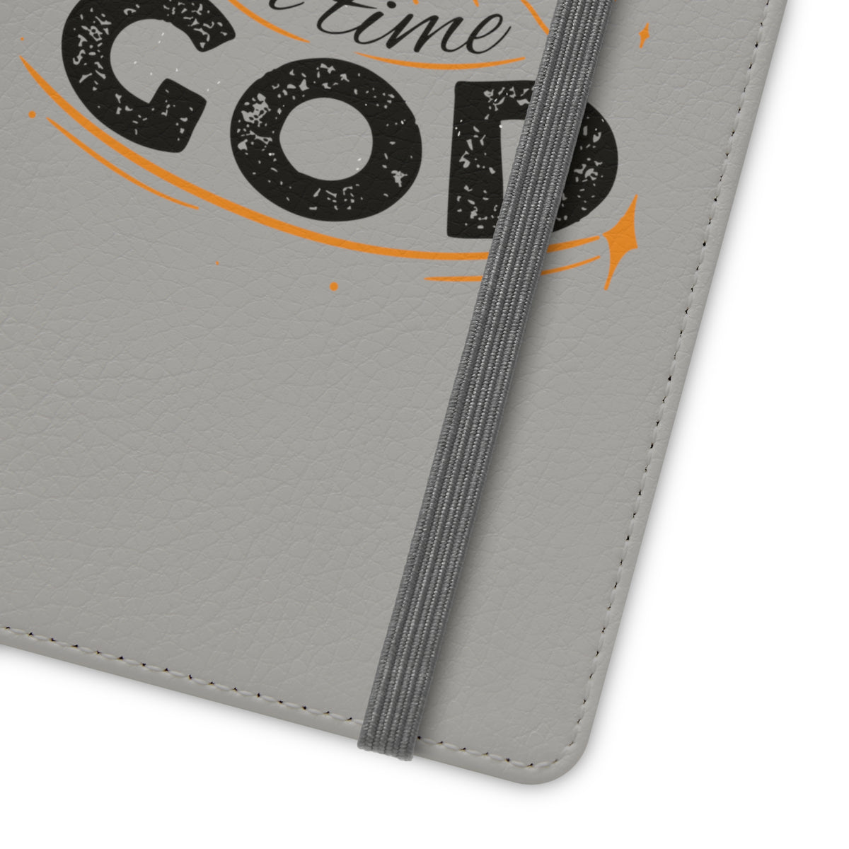 I Serve An On Time God Phone Flip Case
