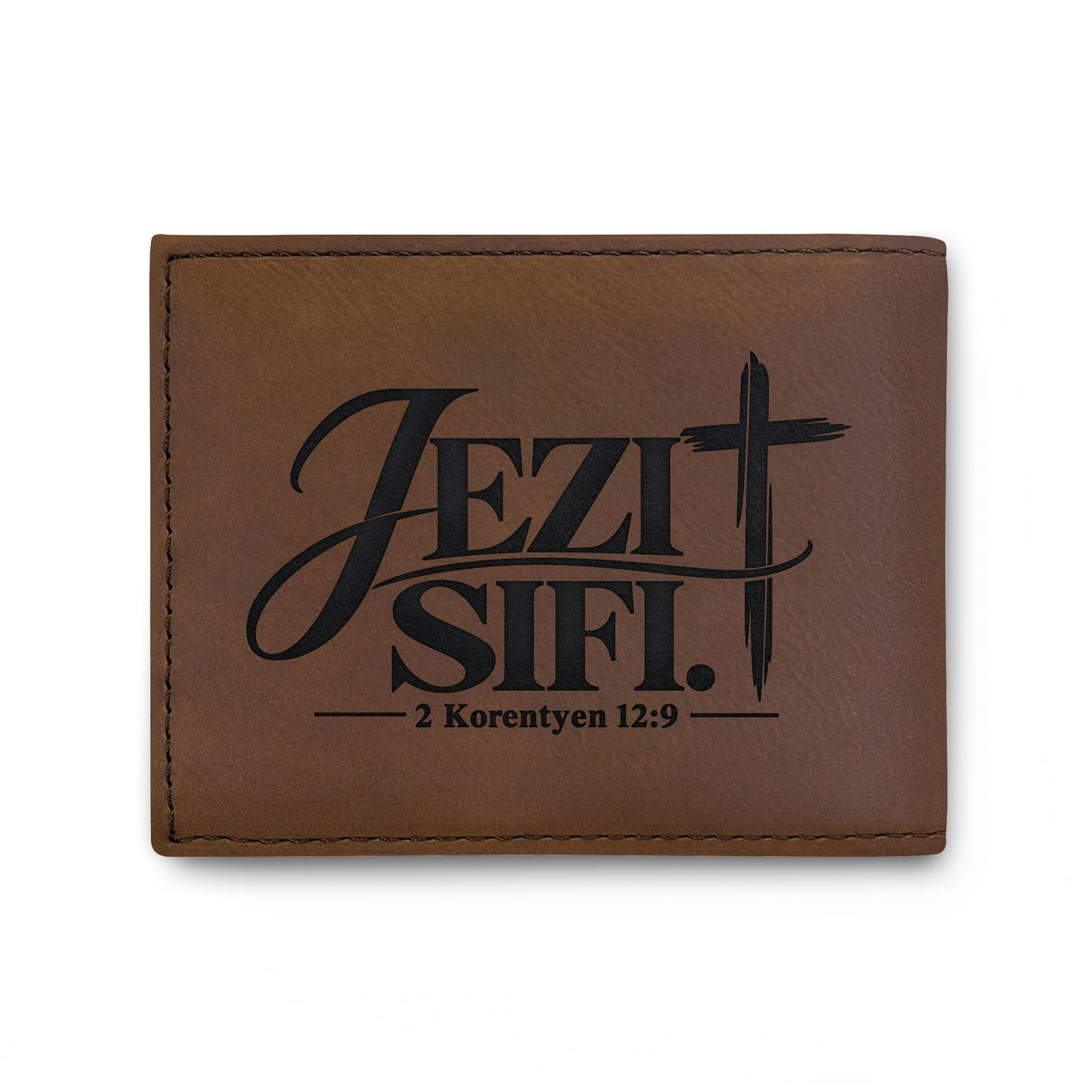 Jezi Sifi. Kreyòl Christian RFID wallet, view 14
