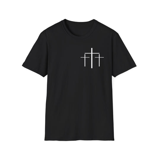 Faith Over Fear 3 Crosses Christian Unisex T-shirt