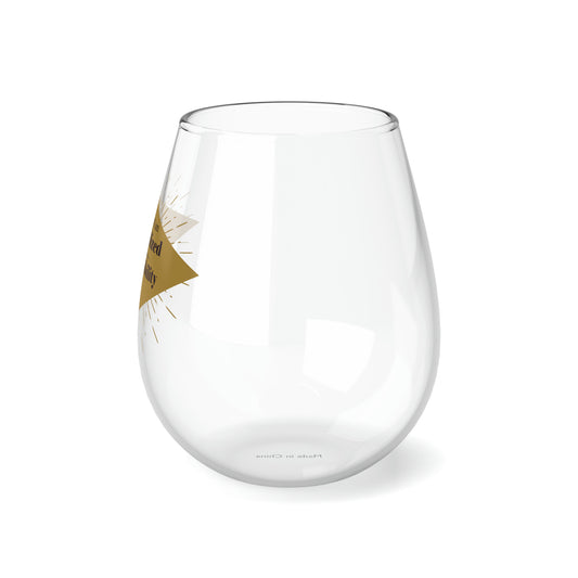 In Christ I Am A Realized Impossibility Stemless Wine Glass 11.75oz