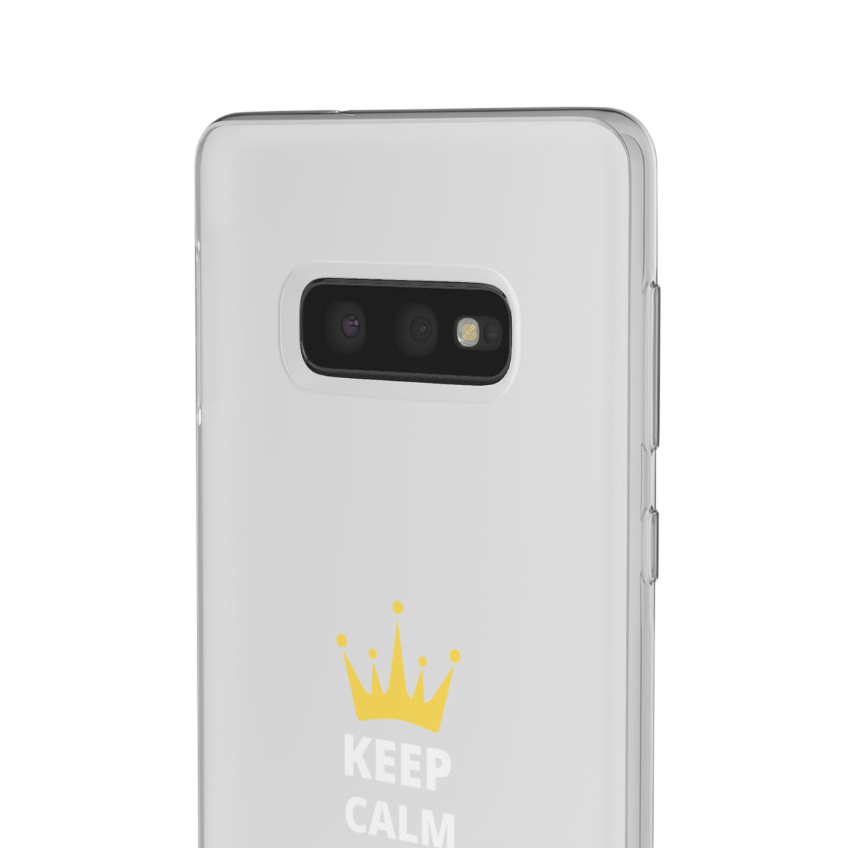 Keep Calm And Trust God Christian Flexi Phone Case Printify