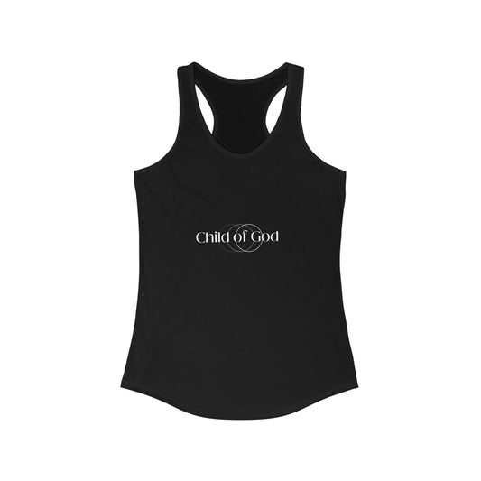 Child Of God Nutrition Facts Christian Slim Fit Tank-top Printify