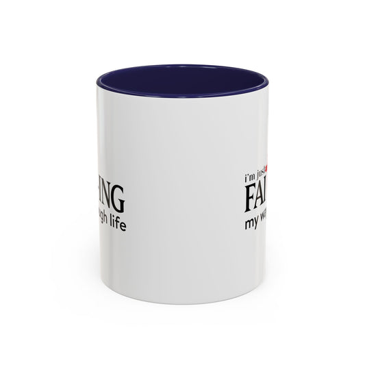 Faith-Inspired Coffee Accent Mug - Motivational Drinkware for Daily Inspiration