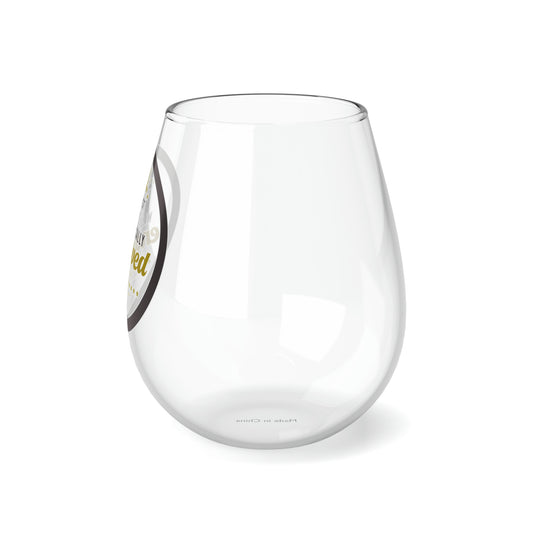 In Christ I Am Majestically Endowed Stemless Wine Glass 11.75oz
