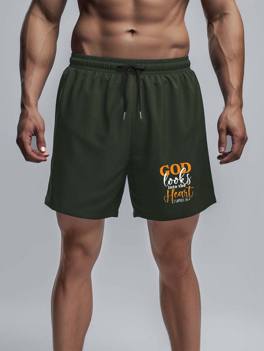 God Is Dope Plus Size Men's Christian Shorts claimedbygoddesigns