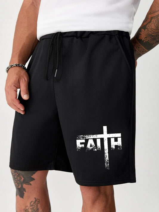 Faith Men's Christian Shorts claimedbygoddesigns