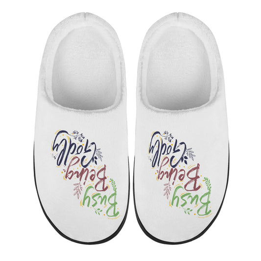 Busy Being Godly Unisex Rubber Autumn Christian Slipper Room Shoes popcustoms