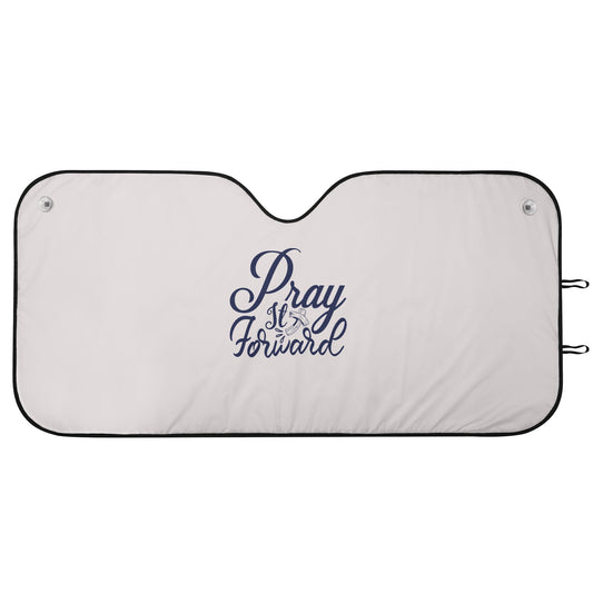 Pray It Forward Car Sunshade Christian Car Accessories popcustoms
