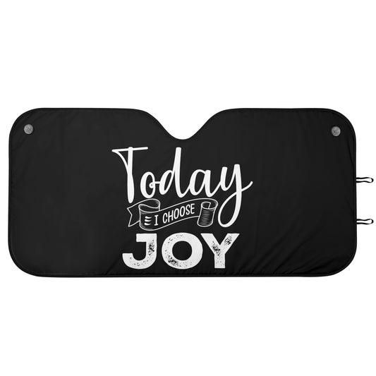 Today I Choose Joy Car Sunshade Christian Car Accessories popcustoms