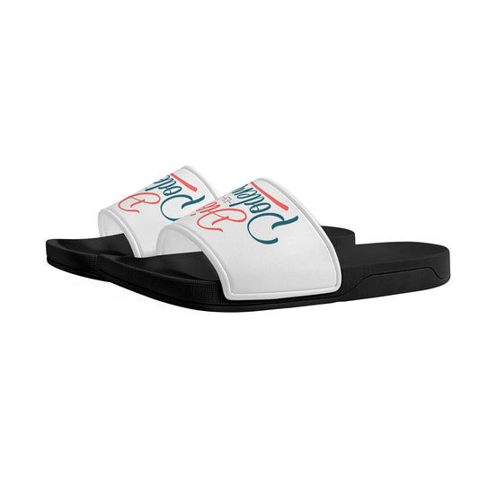 DIOS ES PODEROSO Mens Christian Spanish Slide Sandals popcustoms