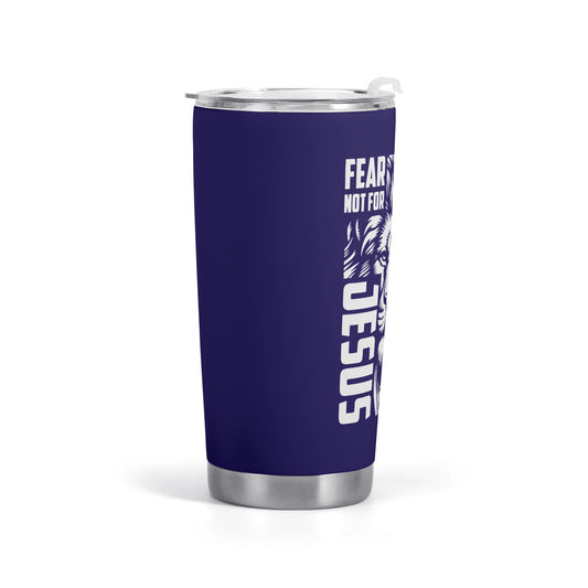 Fear Not For Jesus The Lion Of Judah Has Triumphed Christian Stainless Steel Tumbler 20oz popcustoms