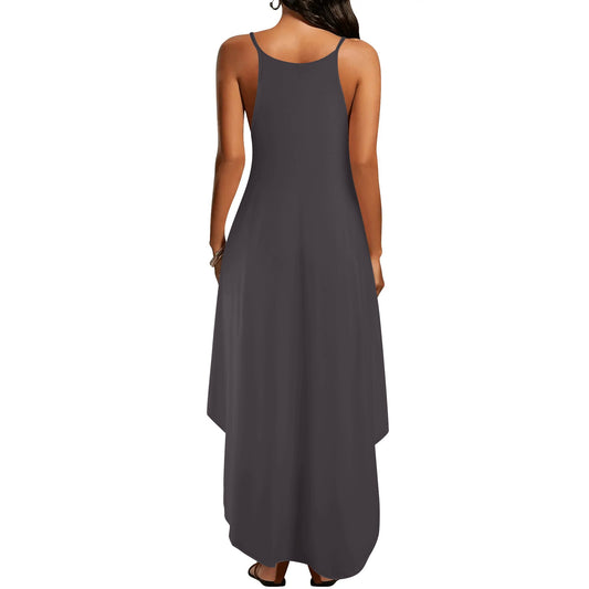 God Has A Plan Womens Christian Elegant Sleeveless Summer Maxi Dress popcustoms