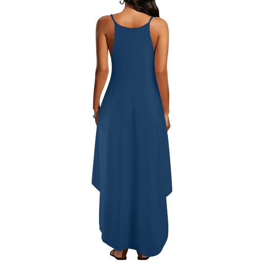 He Is King Womens Christian Elegant Sleeveless Summer Maxi Dress