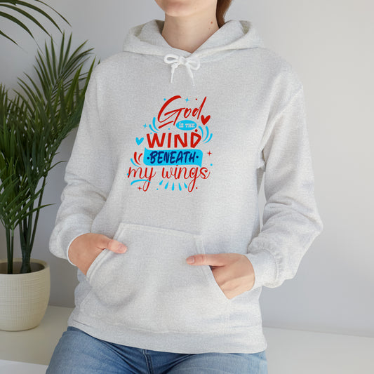 He Is The Wind Beneath My Wings Unisex Hooded Sweatshirt