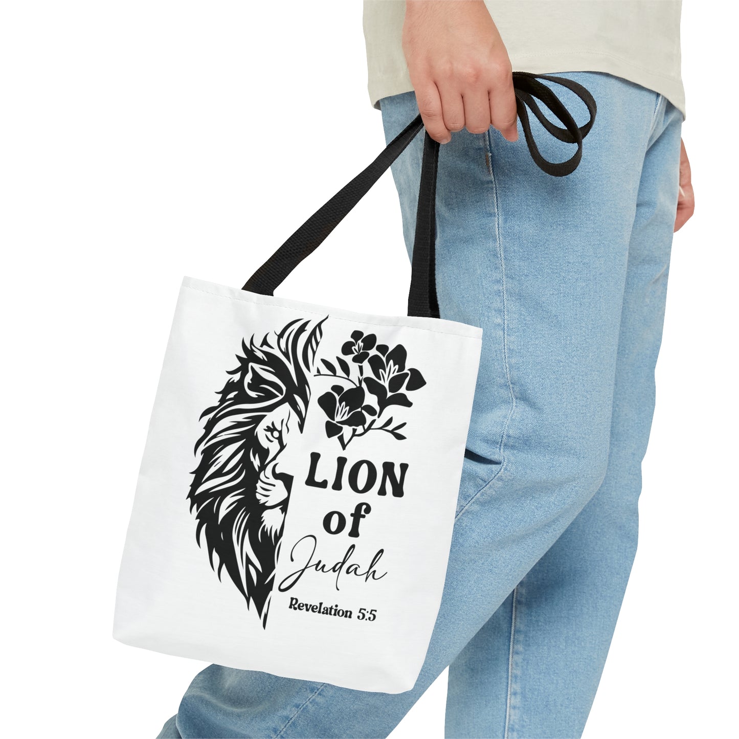 Lion Of Judah Christian Tote Bag Printify