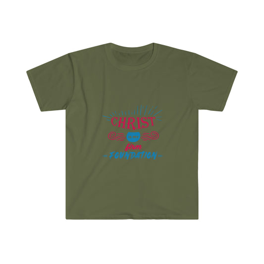 Christ Is My Firm Foundation Unisex T-Shirt